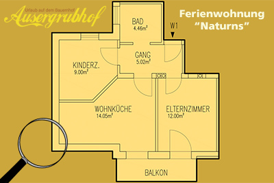 Appartamento Naturno - Maso Ausergrubhof